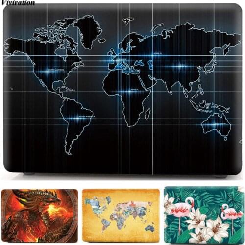 Top Quality Laptop Cover For Apple Macbook Pro 15 13 A1707 A1706 A1708 2016 PVC Shell For Mac Book Retina Air 11 12 13 15 Case