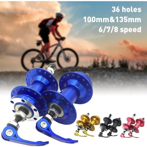 Mountain Bicycle Brake Free Hub 36H Front and Rear Quick Release MTB Hub Mtb Bike Hubs
