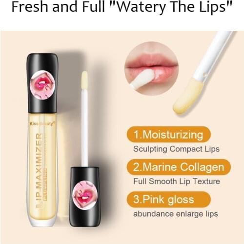 Transparent Lip Rich Oil Long-lasting Shiny Liquid Super Volume Lipstick 3d Sexy Lip Elasticity Moisturizing Lip Tint