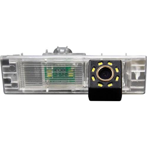 Misayaee Car Rear View Reverse Parking Camera Golden 8 LED for BM W 1 Series M1 F20 F21 116i 118i 120i 135i 2016-2018