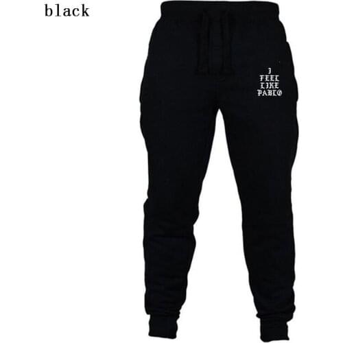 I Feel Like Paul Pablo Sweatpants Mens streetwear Pants Fashion Pencil Pants Men Full Length Drawstring Trousers For Men Pants
