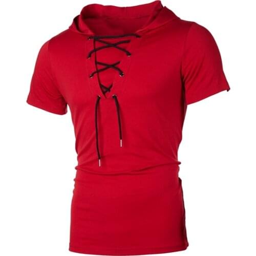 MRMT 2021 Brand New Mens T-shirt Cap T-shirt for Male Sleeve Tether Solid Color Slim Fit Short Sleeve Thin Section Tops Tshirt