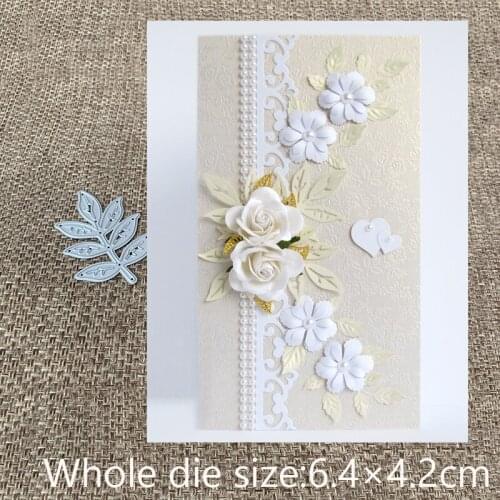 New Design Craft Metal Cutting Die cut dies new leaf decoration scrapbook Album Paper Card Craft Embossing die cuts