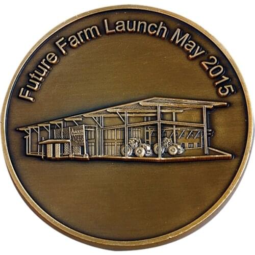 Wholesale and retail Antique Brass Souvenir Coins Custom Engraved Coins