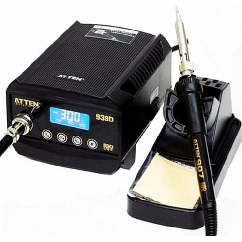 220V 60W ATTEN AT938D ESD Digital Soldering Iron Station Solder Iron AT-938 Machine