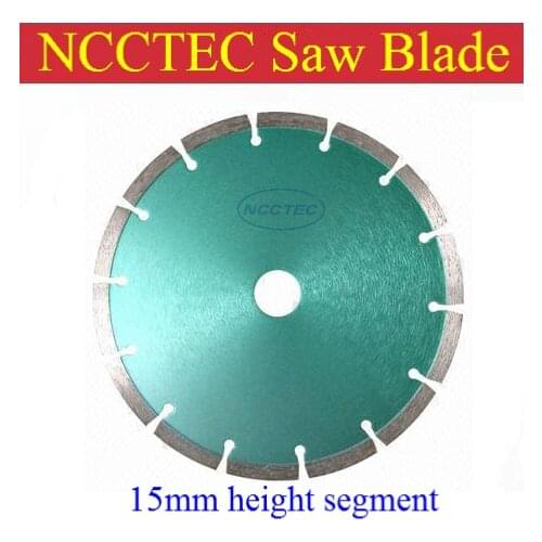 [15mm height segment] 6.6'' PREMIUM diamond saw blade FREE shipping | 165mm general purpose cutting discs wheel | Manganese base