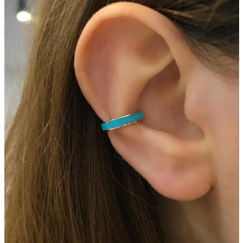 STELA TURQUOISE CARTILAGE EARRINGS