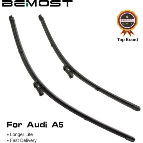 BEMOST Car Front Window Windshield Wiper Blades For Audi A5/A5 Coupe 2007 2008 2009 2010 2011 2012 2013 2014 2015 2016 2017