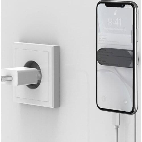 Slim Mini Magnetic Phone Holder Use In Car/Home Strip Shape Mobile Stand Universal Wall Magnet Phone Holder Wall Cable Keys Clip