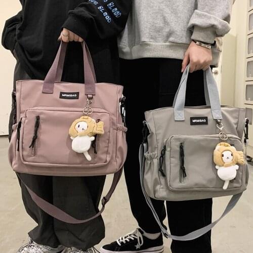 Large Capacity Waterproof Single Womens Shoulder Bag Travel Messenger Tote Bag Crossbody Packs New Teenage Girls Book HandBag