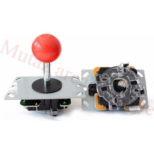2PCS Copy Sanwa 5Pin 8Way Joystick With American Ball For Arcade pandoras box Game Console machine High Quality Multi Color