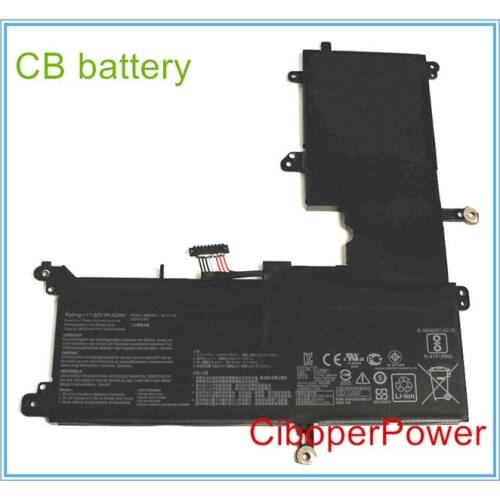 Original quality 11.55V 42Wh B31N1705 Battery for TP410UA 3ICP5/57/80 Series Laptop