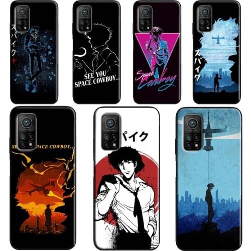 Space Cowboy Bebop Case POCO X3 Pro F3 F1 F2 M3 Pro Cover For Xiaomi Mi 11 Lite Ultra Note 10 Mi 9T 10T Pro