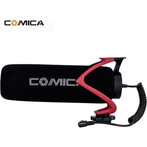 Comica CVM-V30 Lite microphone mic for iPhone Samsung Huawei DSLR Camera Nikon Canon Pentax Fuji universal phone camera micphone