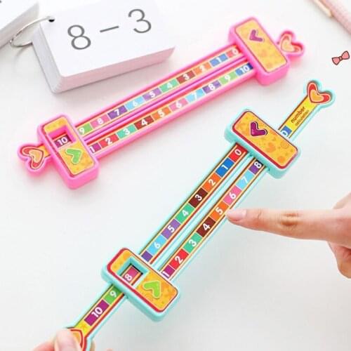 Kids Preschool Math Learning Toys Mathematics Montessori Teaching Addition Ruler Toy Games for Child Student Baby Education Toy