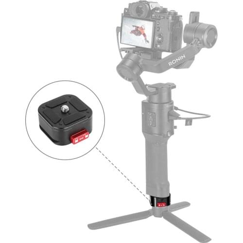 HDRIG Quick Release Base Plate Clamp DSLR Gopro Action Camera Acra Tripod Adapter Mount Plate Board Shoulder Strap Clamp Adapter