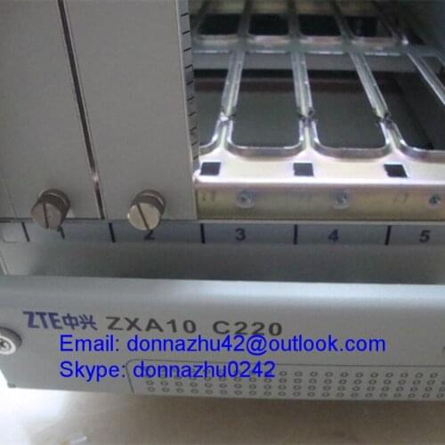 Original new ZTE ZXA10 C220 GPON / EPON OLT equipment,Optical Line Terminal,middle size