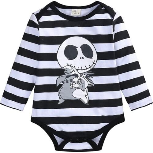 Infant autumn clothing 2020 new European and American baby long-sleeved romper trousers hat three-piece Halloween kids suit