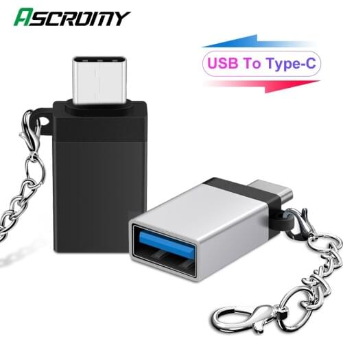 Type C To Usb 3.0 Adapter OTG Usb C Converter Charging Sync For Macbook Pro Air Samsung S10 S9 Plus Huawei Xiaomi UsbC TypeC OTG