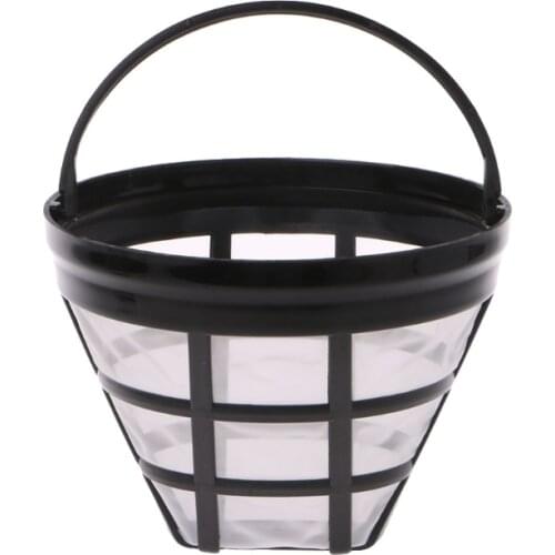 Replacement Coffee Filter Reusable Refillable Basket Cup Style Brewer Tool