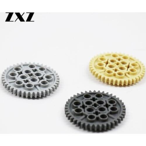 20pcs/lot 3 Colors Technical Gears z40 MOC Technical Models Compatible Parts 3649 DIY Trucks Sets Accessories Enlighten Bricks