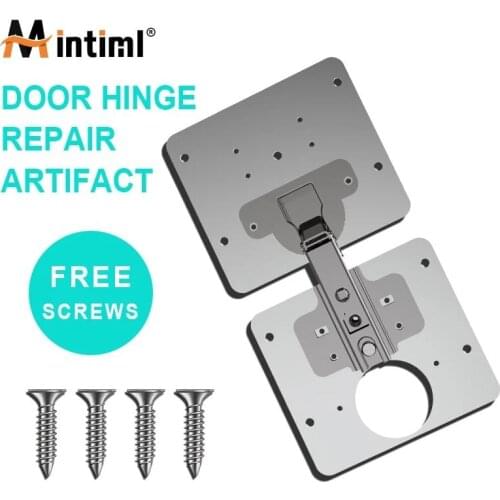 1pc Hinge Repair Plate Rust Resistant Stainless for Cabinet Furniture Drawer Window Stainless Steel Plate Repair Accessory