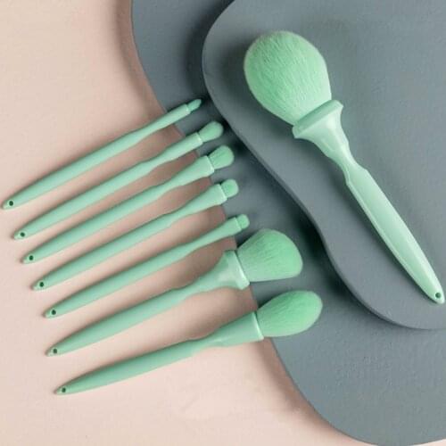 8PCs New Makeup Brushes Set Professional Cosmetic Brushes Tools Women Beauty Power Eyeshadow Lip Consealer Make Up Brushes