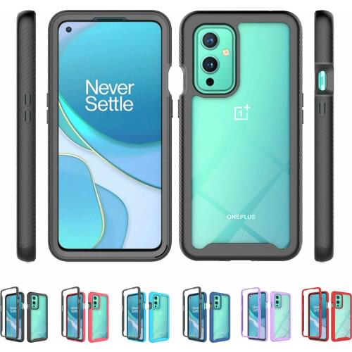 OnePlus 9 Pro Nord N100 Case,Heavy Duty Protective Shockproof Rubber Bumper Hybrid Clear Cover for Oneplus Nord N10 N100 7 8 9