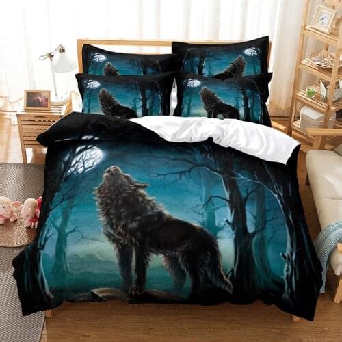 Bedding set duvet cover set 3d bedding digital printing bed linen queen size bedding set fashion design