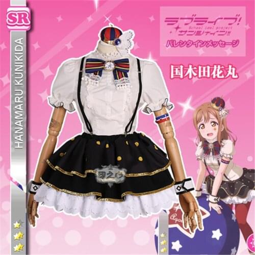 Love live sunshine Circus Kunikida Hanamaru Unawakened Training Suit Cosplay Costumes O