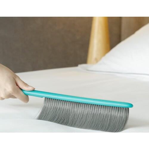 New Long Handle Mane Bed Brush Wooden Anti-static Dust Brush Carpet Sofa Clothes Broom Household Cleaning Tool kitchen