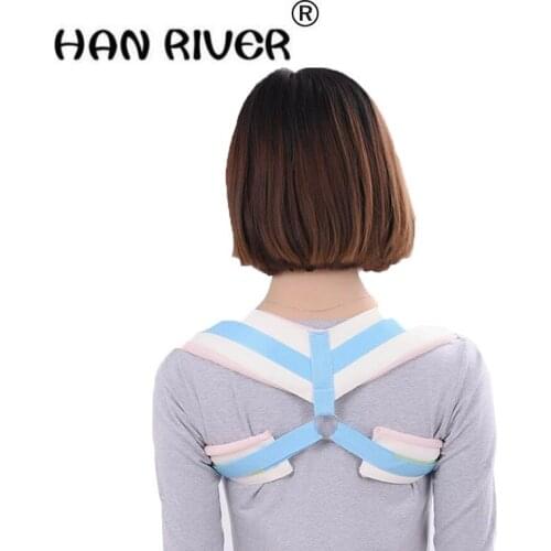 HANRIVER 2018 Collar bone fixed belt with thoracic kyphosis JiaoZi scapula fracture shoulder sprain correct with adult children