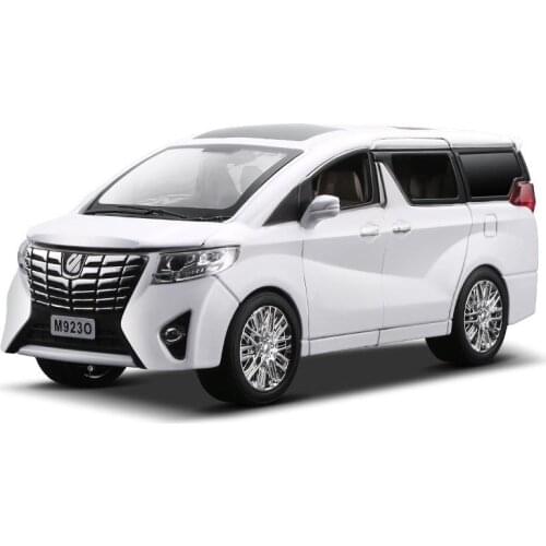 1:24 Luxury Alphard Alloy Metal Toy Cars Diecast Vehicle Car Model Vehicle Toys for children Adults Collection