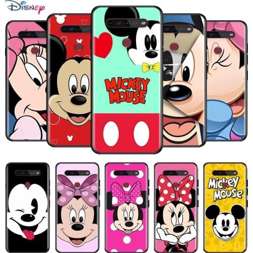 Disney Cartoon Lovely Minnie Mickey Mouse For LG K92 K71 K62 K61 K52 K51S K50S K42 K41S K40S K31 K30 K22 TPU Silicone Phone Case