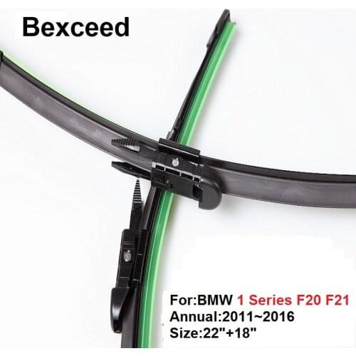 For BMW 1 Series F20 F21 22"+18" Bexceed of Car Windscreen Windshield Special Wiper Blade 2011 2012 2013 2014 2015 2016