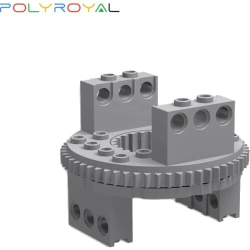 POLYROYAL Building Blocks Technical Parts Large rotating platform 1 PCS MOC Compatible With brands toys for children 2855 2856
