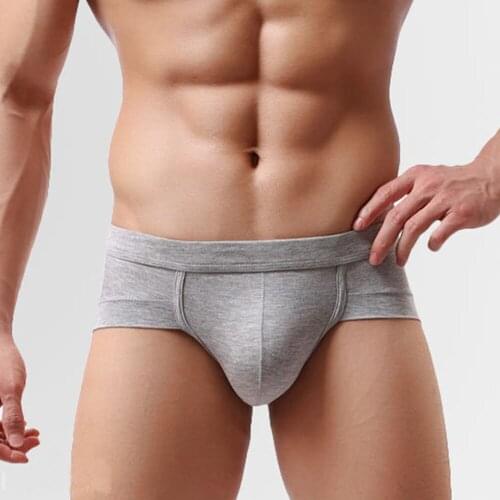 Men Briefs Underwear Mens Sexy Breathable Underpants Modal Comfortable Shorts Cueca Male Panties