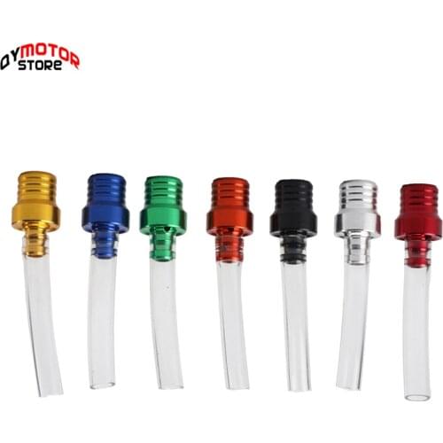 Brand new Universal Motorcycle Gas Petrol Fuel Cap 2 Way Valves Vent Breather Hoses Tubes For Motocross ATV Quad Dirt Pit Bike