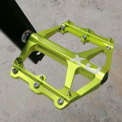 2020 new XD MTB Mountain Non-Slip Bike Pedals Platform Bicycle Flat CNC Alloy Pedals 9/16" 2DU Bearings Road Bike Pedal