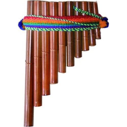 South American panpipe panflute Peru peruvian pan flute wind instruments 1pc