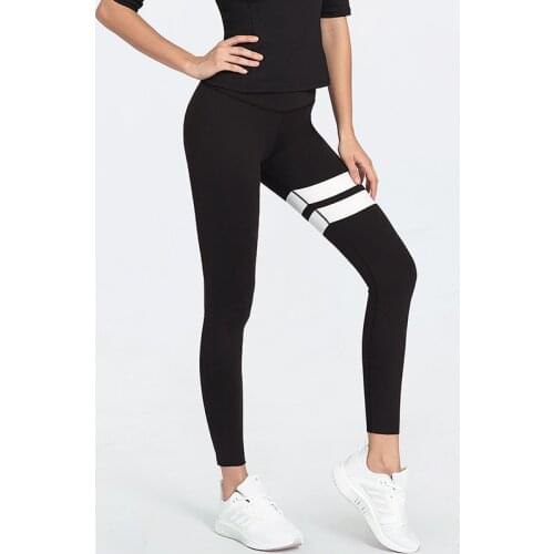 Yoga Pants fos Women Energy Seamless Sports Fitness Leggings Gym WorkoutHigh Waist stripe design Tight Tummy Control Trousers