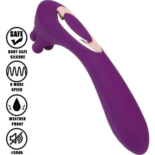 Female Masturbator G Spot Sex Toys for Women Vaginal Clitoral Massager 360° Rotating Head 9 Speed Erotic Toys Tentacle Massager