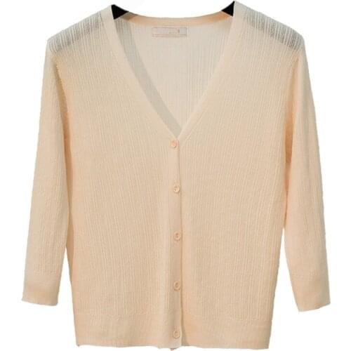 Spring Autunmn Big Size Women Sweater Casual Knitted Cardigan Loose Short Tops Hollow-out Large Size Female Knitted-sweater BD13