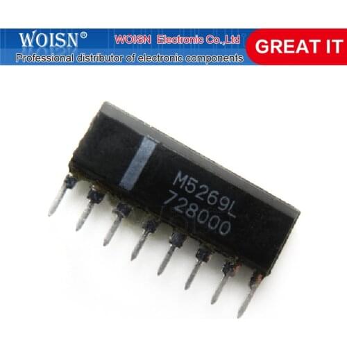 2pcs/lot M5218AL M5218L M5218 M5230L M5230 M5269L M5269 SIP-8 In Stock