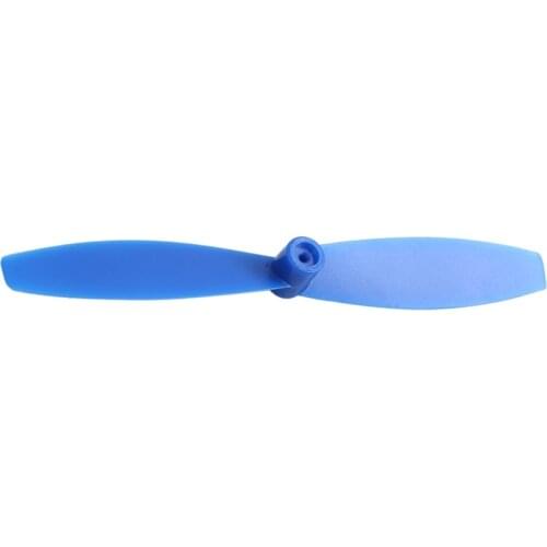 4PCS Propellers Props Replacement Blade for Parrot Mini Drones Rolling Spider Color:2X White+2X Blue