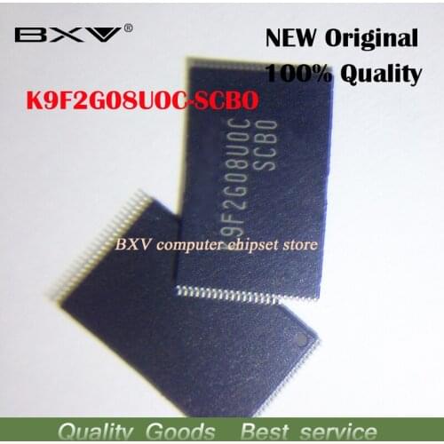 5pcs/lot K9F2G08U0C K9F2G08U0C-SCB0 TSOP48 256MB K9F2G08UOC-SCBO