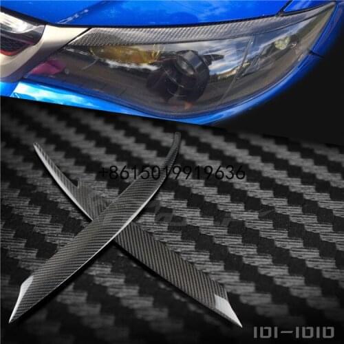 Hot selling For Subaru Impreza 10th modified carbon fiber headlamp eyebrow