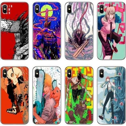 Anime Chainsaw Man Accessories Phone Case For Huawei Honor 20 10i 9X 10 Lite 8S 8C 8X 7C 7X 7A 6C Pro 6 6A 6X 5C V10