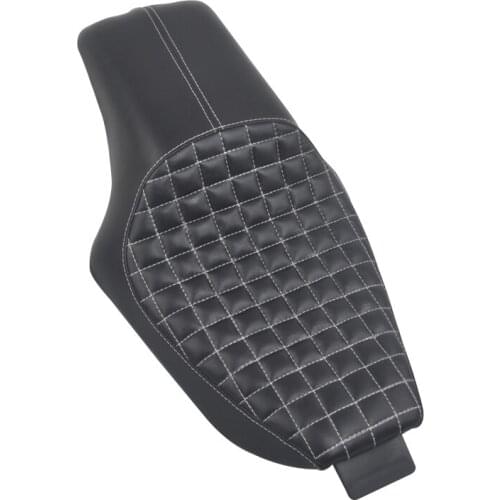 Motorcycle Driver Passenger Two-Up Seat Cushion For Harley Sportster XL883 1200 X48 XL 1200 883 48 2004-2016 Black