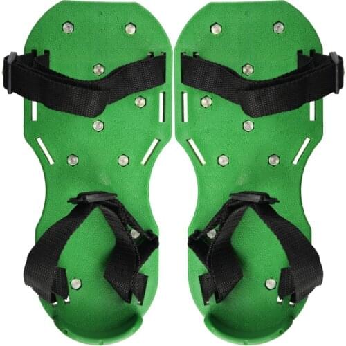 Epoxy Self-Leveling Paint Spikes Floor Paint Construction Rigid Spiked Shoes Garden Lawn Aerator Shoes Spike Length 40MM Y